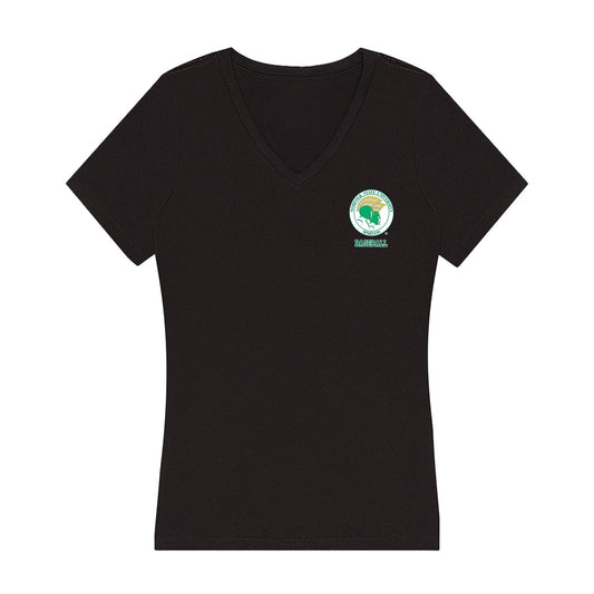 Norfolk State - NCAA Baseball : Yasseel Samboy - Women's V-Neck T-Shirt-0