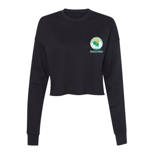 Norfolk State - NCAA Men's Track & Field : Xavier Mcgreal - Women's Cropped Crew Fleece-0