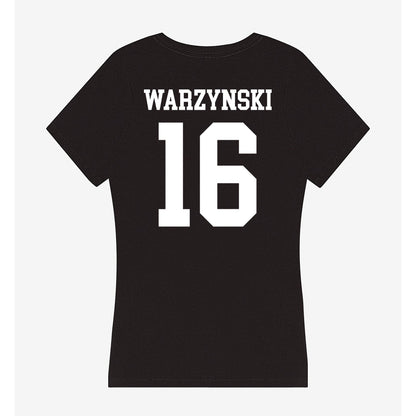 UW River Falls - NCAA Football : Riley Warzynski - Women's V-Neck T-Shirt-1