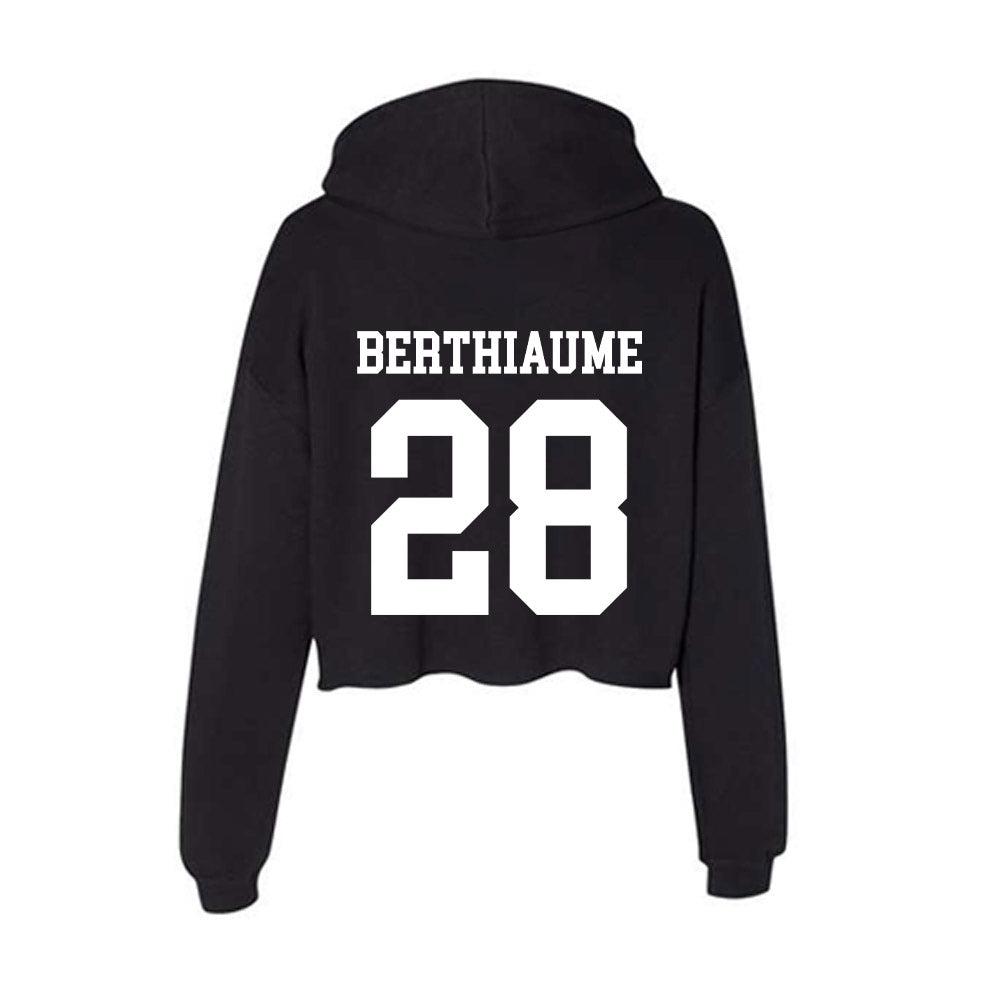 UW River Falls - NCAA Women's Lacrosse : Natasha Berthiaume - Women's Crop Fleece Hoodie-1