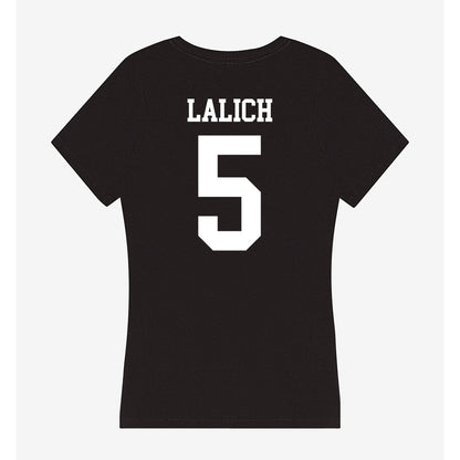 UW River Falls - NCAA Men's Soccer : Ilya Lalich - Women's V-Neck T-Shirt-1