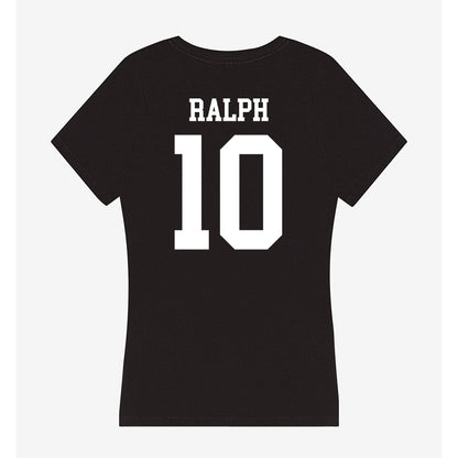 UW River Falls - NCAA Men's Basketball : Gavin Ralph - Women's V-Neck T-Shirt-1
