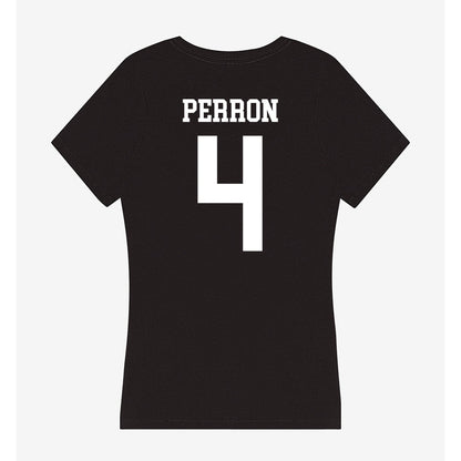 UW River Falls - NCAA Women's Lacrosse : Piper Perron - Women's V-Neck T-Shirt-1