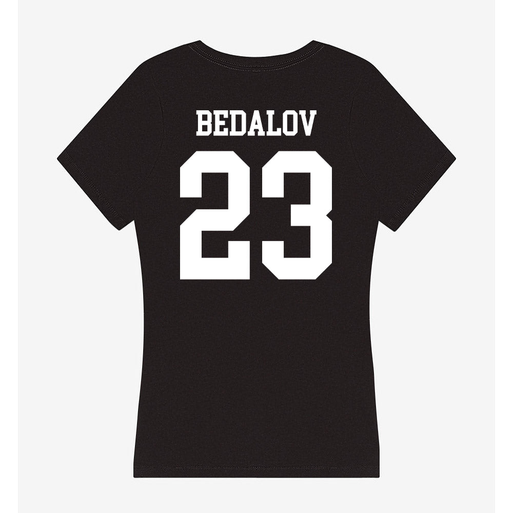 UW River Falls - NCAA Football : Brandon Bedalov - Women's V-Neck T-Shirt-1
