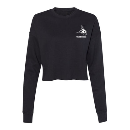 UW River Falls - NCAA Men's Track & Field : Chase Matuszak - Women's Cropped Crew Fleece-0