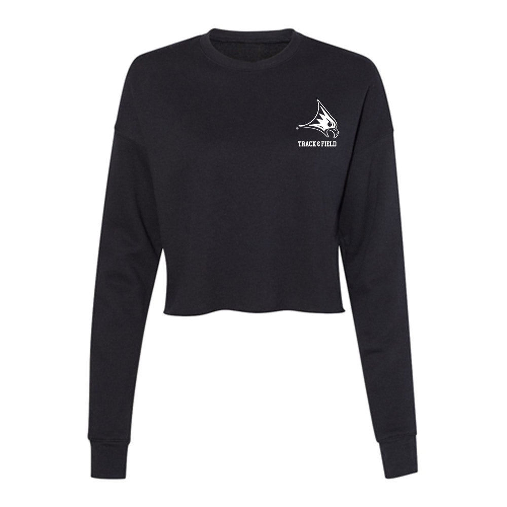 UW River Falls - NCAA Men's Track & Field : Cole Darling - Women's Cropped Crew Fleece-0