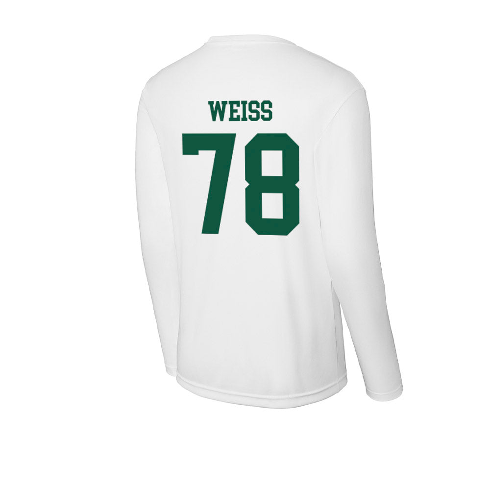 Northern Michigan - NCAA Football : James Weiss - Activewear Long Sleeve T-Shirt-1