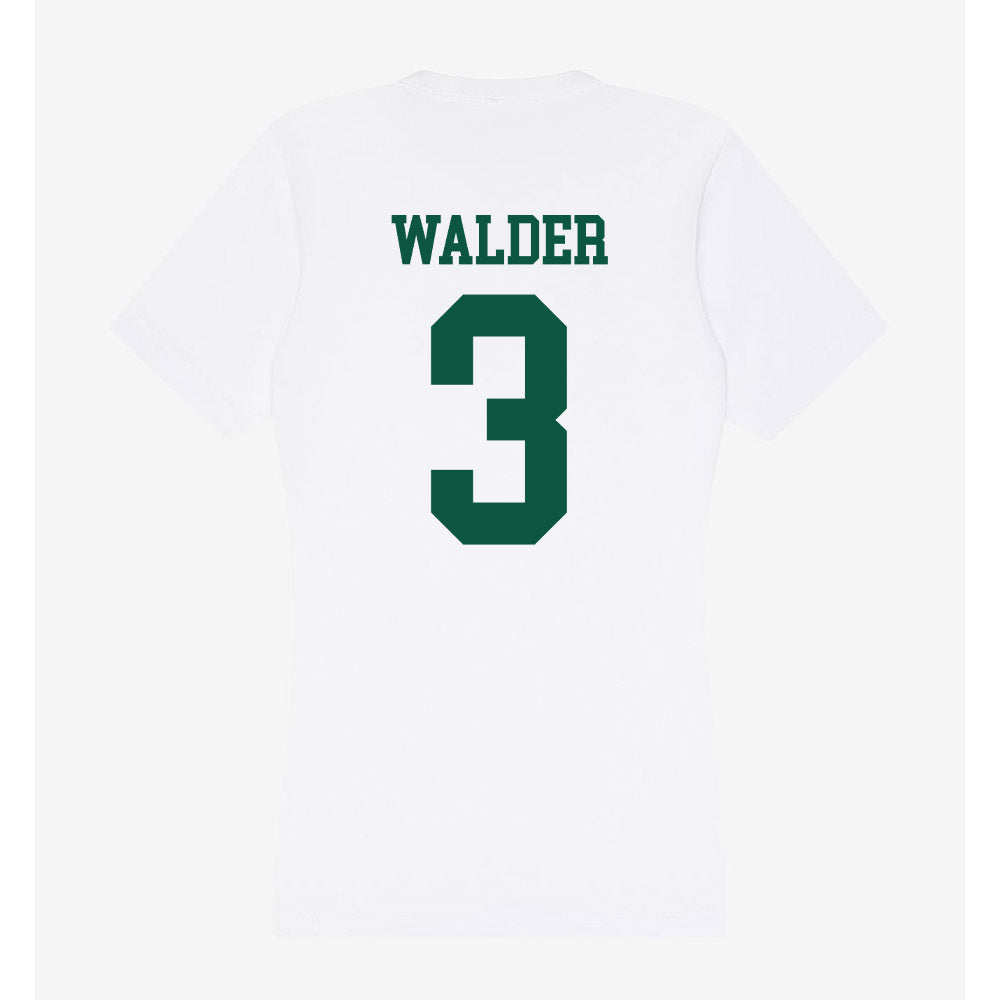 Northern Michigan - NCAA Women's Basketball : Faith Walder - Women's V-Neck T-Shirt-1