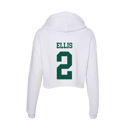 Northern Michigan - NCAA Women's Soccer : Gretchen Ellis - Women's Crop Fleece Hoodie-1