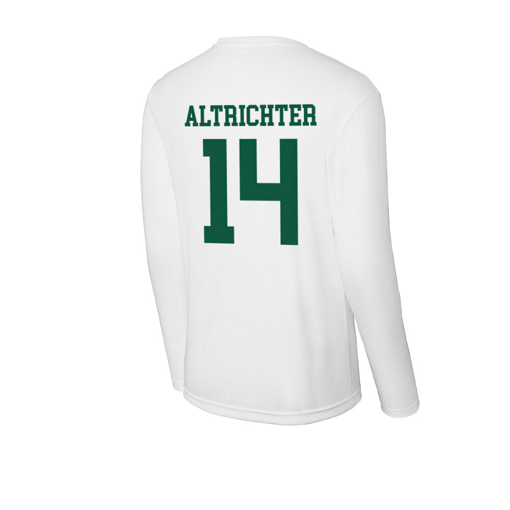 Northern Michigan - NCAA Men's Ice Hockey : Jakub Altrichter - Activewear Long Sleeve T-Shirt-1