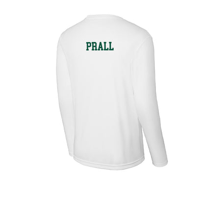 Northern Michigan - NCAA Football : Logan Prall - Activewear Long Sleeve T-Shirt-1