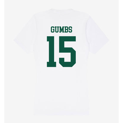 Northern Michigan - NCAA Men's Soccer : Davian Gumbs - Women's V-Neck T-Shirt-1