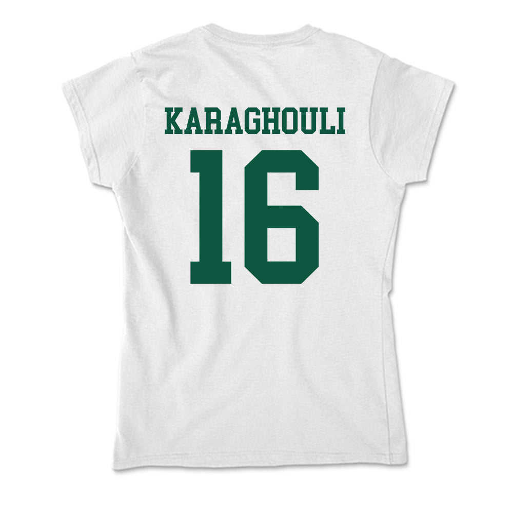 Northern Michigan - NCAA Women's Lacrosse : Channing Karaghouli - Soft Style Women’s T-Shirt-1