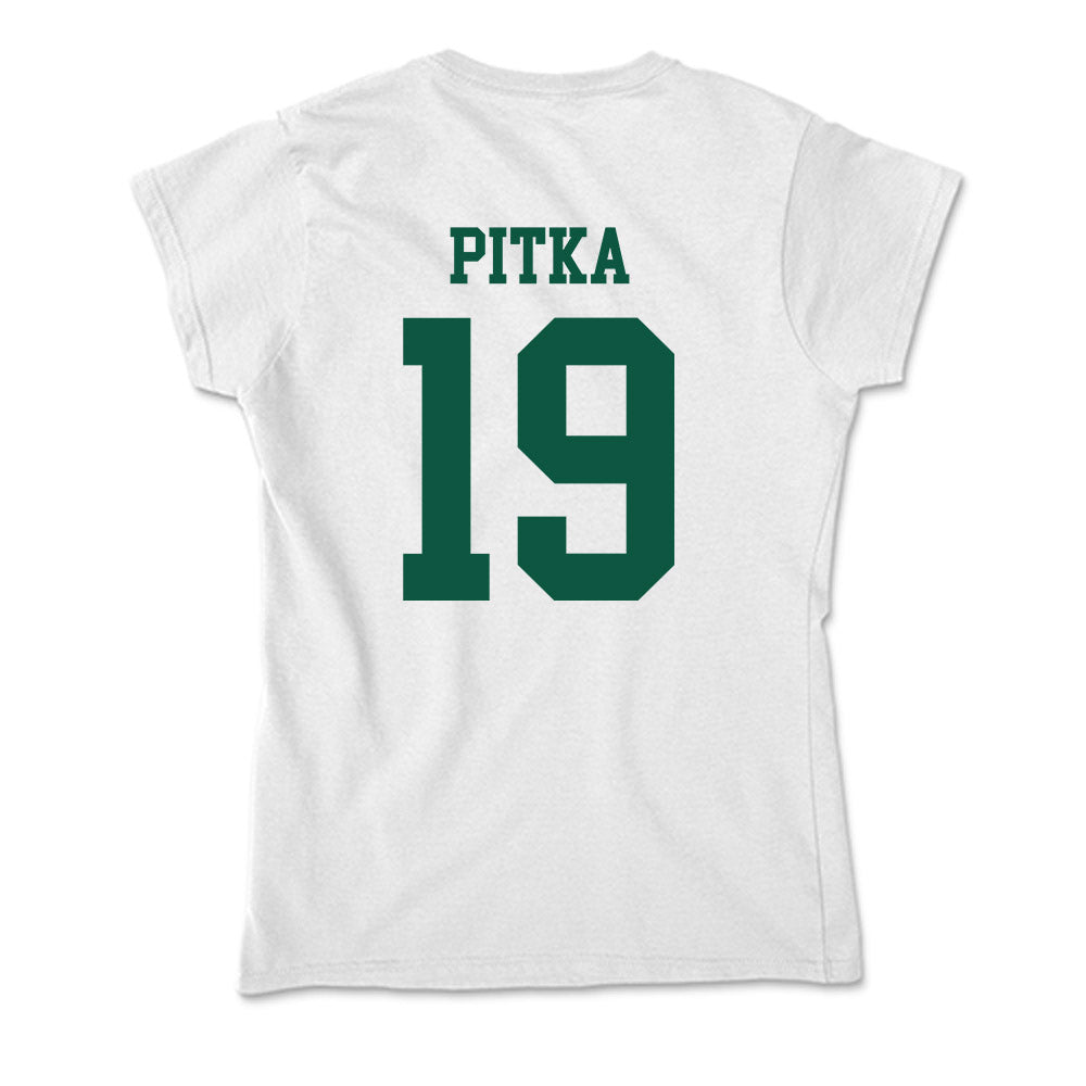 Northern Michigan - NCAA Men's Ice Hockey : Tobias Pitka - Soft Style Women’s T-Shirt-1