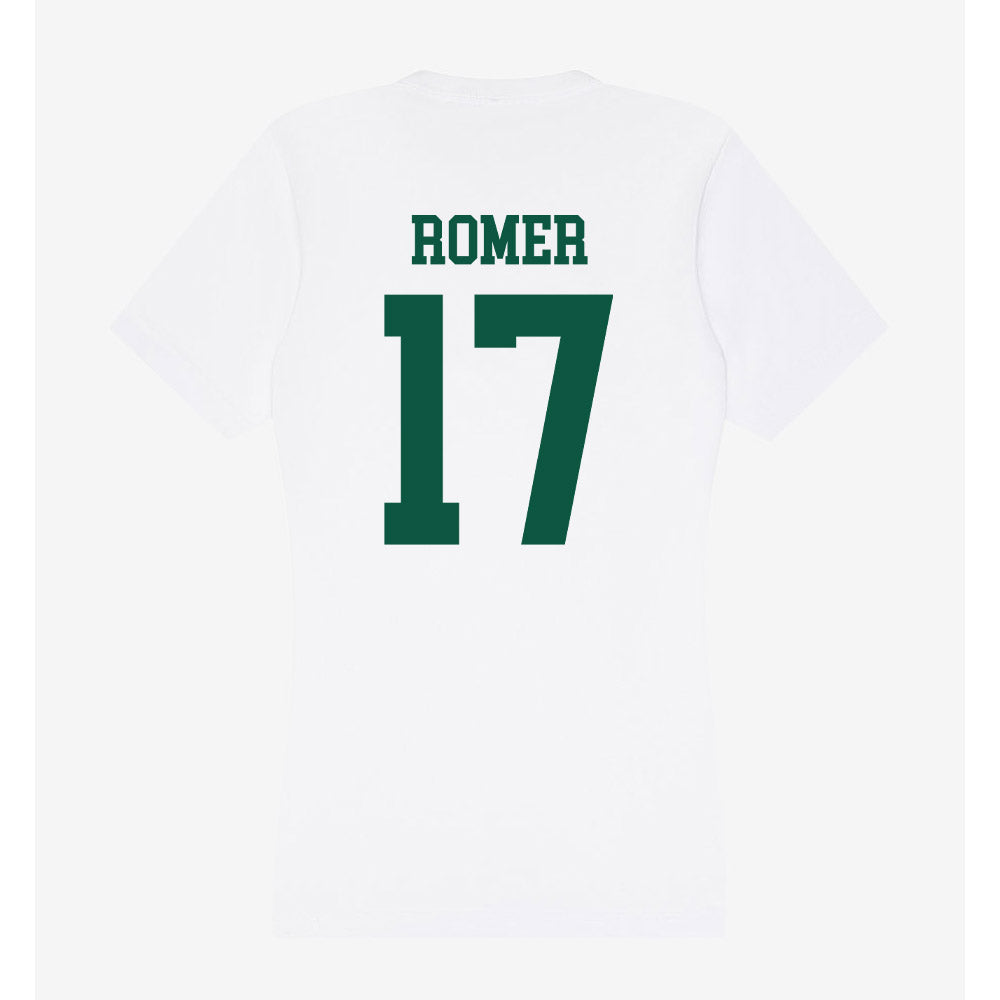 Northern Michigan - NCAA Men's Ice Hockey : Matthew Romer - Women's V-Neck T-Shirt-1