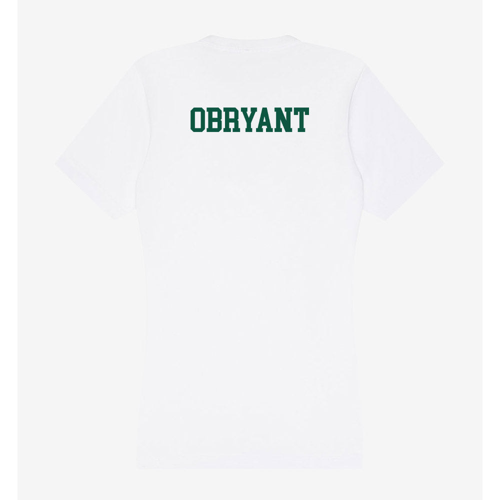 Northern Michigan - NCAA Football : Braxton OBryant - Women's V-Neck T-Shirt-1