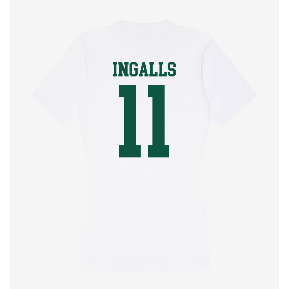 Northern Michigan - NCAA Men's Basketball : Jonathan Ingalls - Women's V-Neck T-Shirt-1