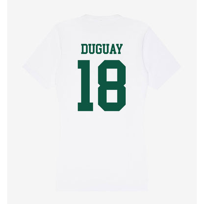 Northern Michigan - NCAA Men's Ice Hockey : Ryan Duguay - Women's V-Neck T-Shirt-1