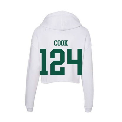 Northern Michigan - NCAA Women's Wrestling : Jamie Cook - Women's Crop Fleece Hoodie-1