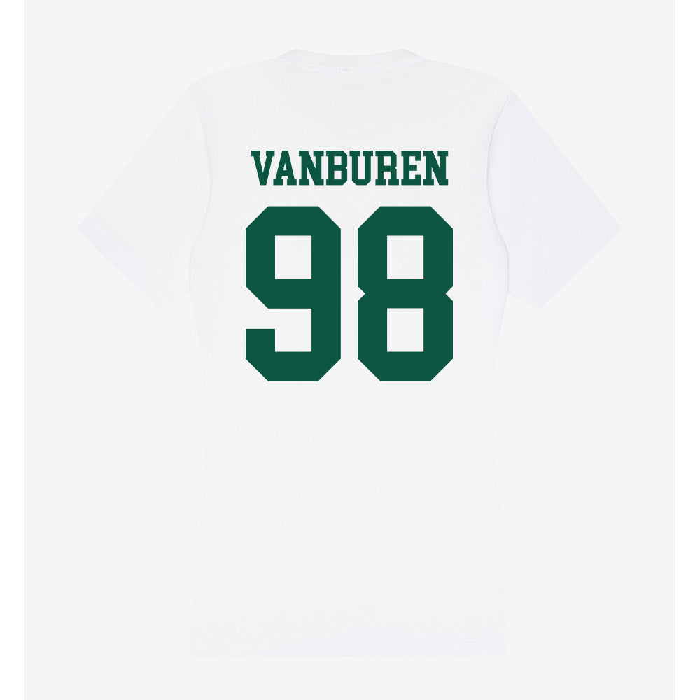 Northern Michigan - NCAA Football : Eli VanBuren - Women's V-Neck T-Shirt-1