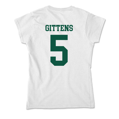 Northern Michigan - NCAA Men's Basketball : Gee Gittens - Soft Style Women’s T-Shirt-1