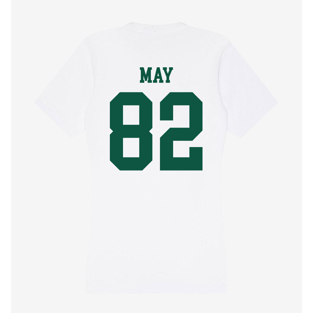 Northern Michigan - NCAA Football : Hayden May - Women's V-Neck T-Shirt-1