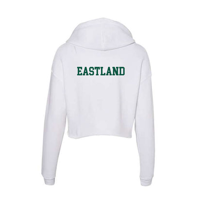 Northern Michigan - NCAA Football : Jwan Eastland - Women's Crop Fleece Hooded Sweatshirt-1