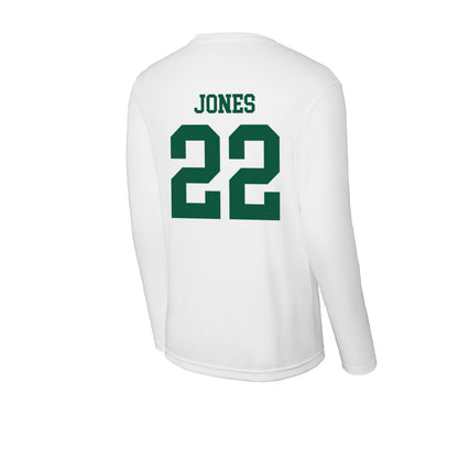 Northern Michigan - NCAA Football : Isaiah Jones - Activewear Long Sleeve T-Shirt-1