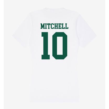 Northern Michigan - NCAA Men's Ice Hockey : Trevor Mitchell - Women's V-Neck T-Shirt-1