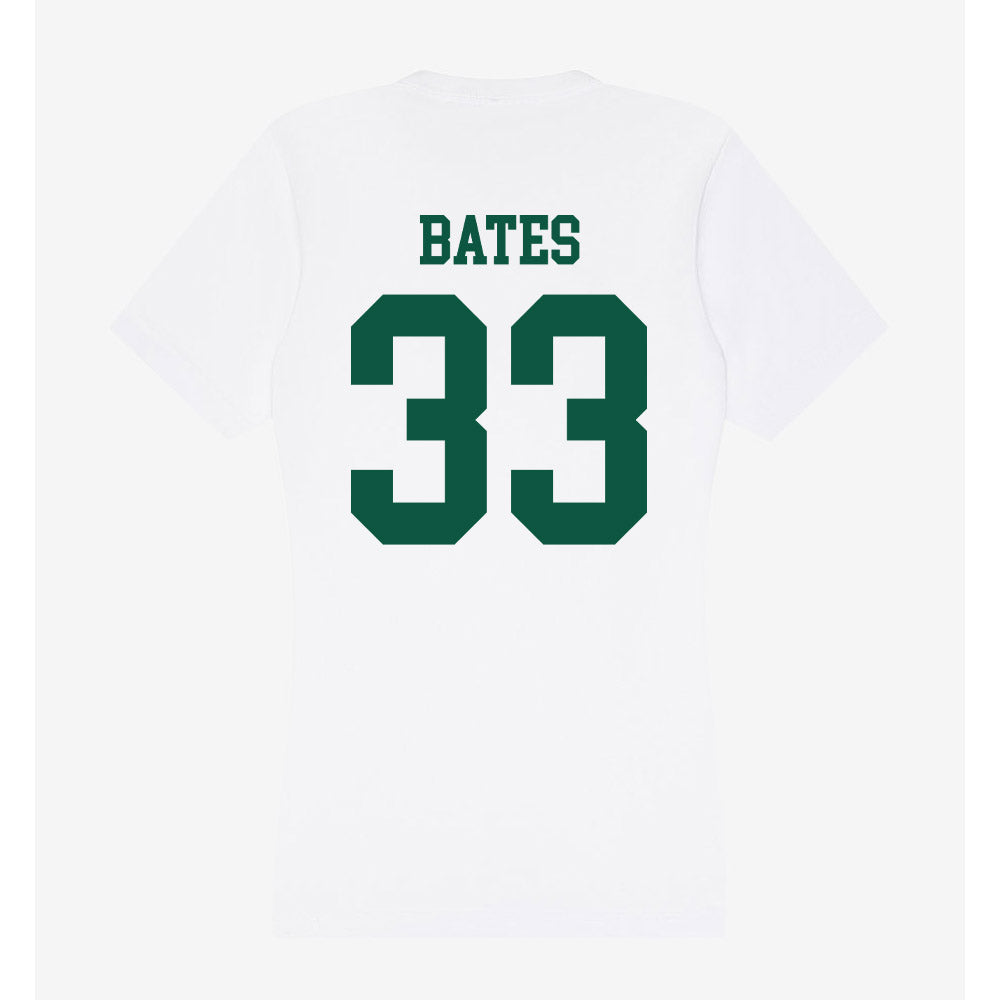 Northern Michigan - NCAA Women's Basketball : Ava Bates - Women's V-Neck T-Shirt-1
