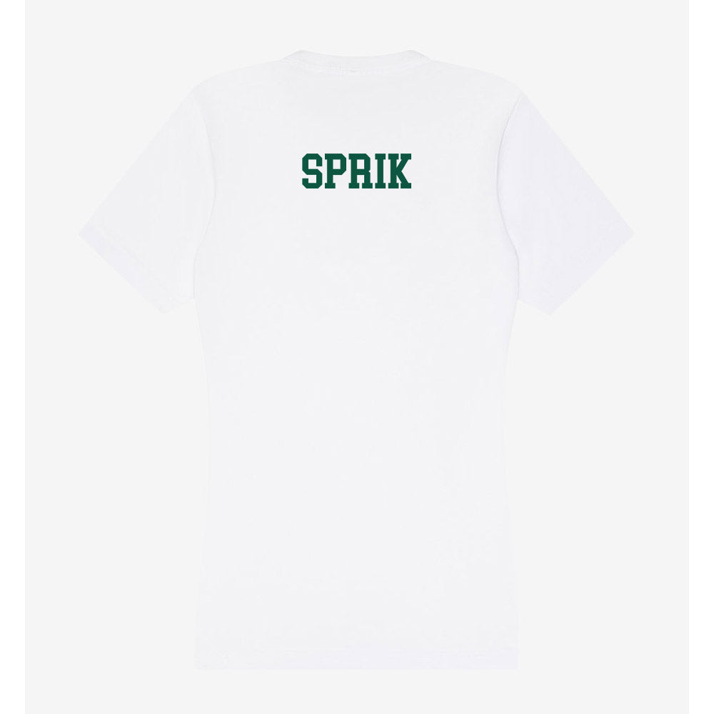 Northern Michigan - NCAA Women's Track & Field : Jordan Sprik - Women's V-Neck T-Shirt-1