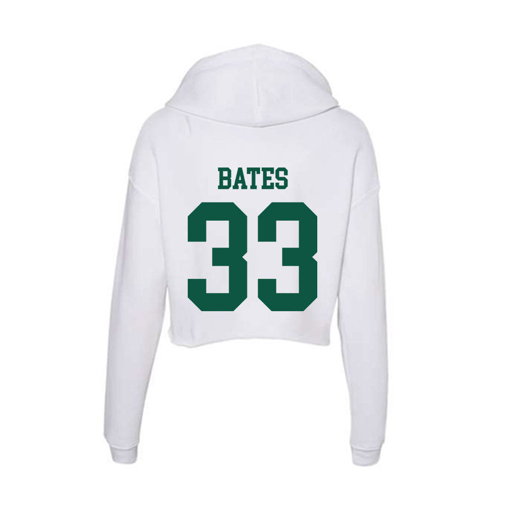Northern Michigan - NCAA Women's Basketball : Ava Bates - Women's Crop Fleece Hoodie-1
