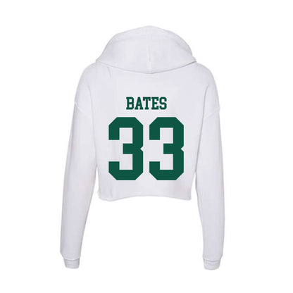 Northern Michigan - NCAA Women's Basketball : Ava Bates - Women's Crop Fleece Hoodie-1