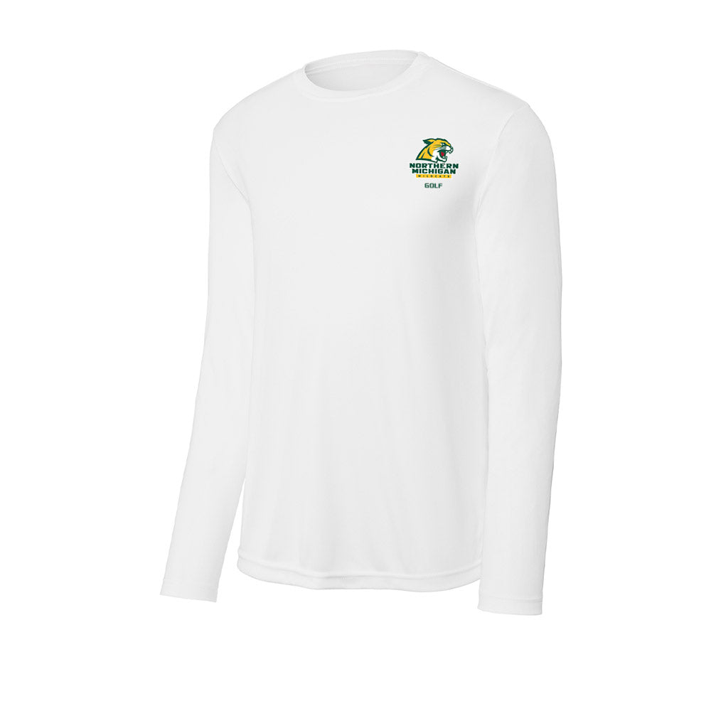 Northern Michigan - NCAA Women's Golf : Abigail Luke - Activewear Long Sleeve T-Shirt-0