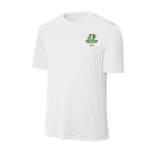 Northern Michigan - NCAA Men's Golf : Levi Pennala - Activewear T-Shirt-0