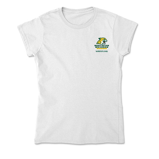 Northern Michigan - NCAA Women's Wrestling : Jamie Cook - Soft Style Women’s T-Shirt-0