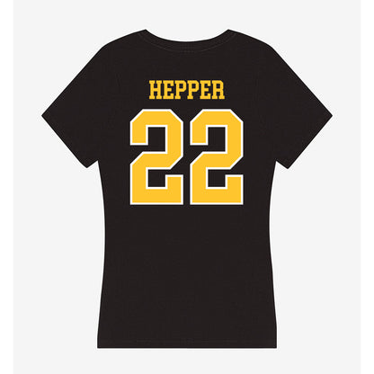 PLU - NCAA Men's Basketball : Mack Hepper - Women's V-Neck T-Shirt-1
