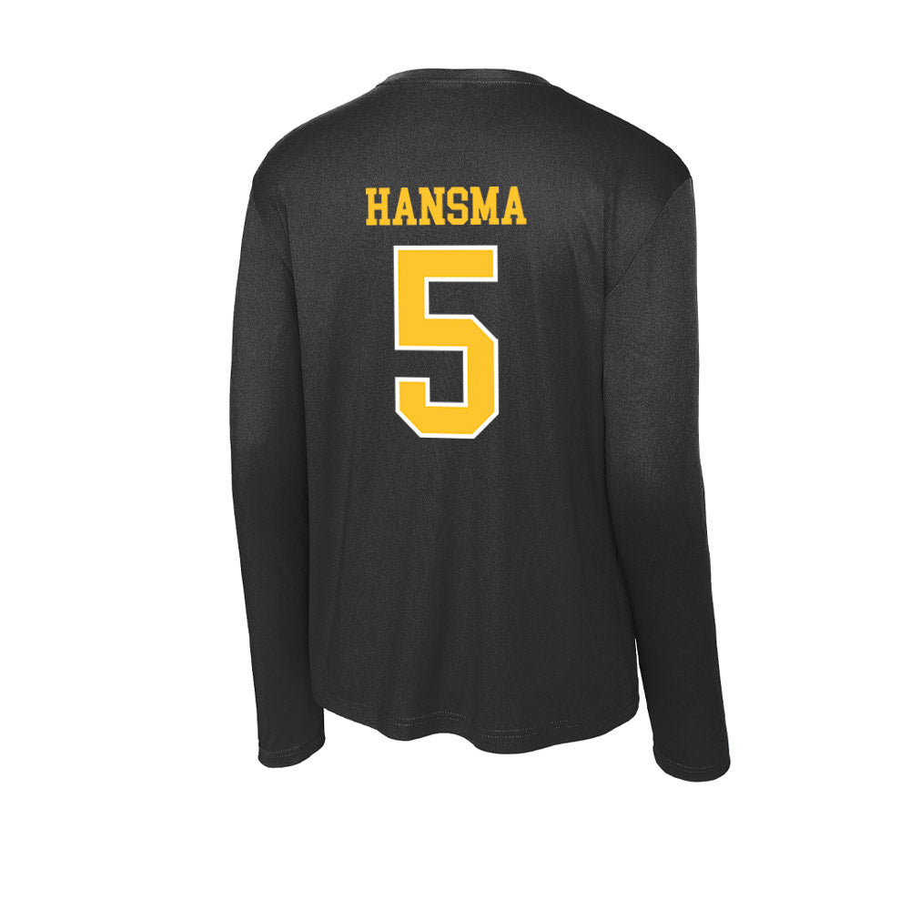 PLU - NCAA Women's Volleyball : Audrey Hansma - Activewear Long Sleeve T-Shirt-1