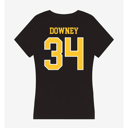 PLU - NCAA Football : Landen Downey - Women's V-Neck T-Shirt-1