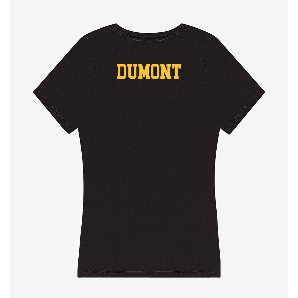 PLU - NCAA Women's Rowing : Sydney Dumont - Women's V-Neck T-Shirt-1