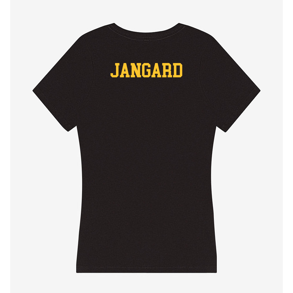 PLU - NCAA Women's Track & Field : Michelle Jangard - Women's V-Neck T-Shirt-1