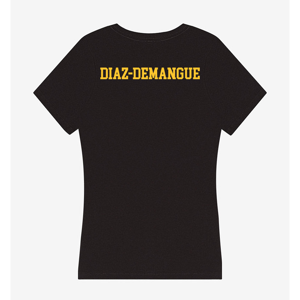 PLU - NCAA Women's Rowing : Jilma Diaz-Demangue - Women's V-Neck T-Shirt-1