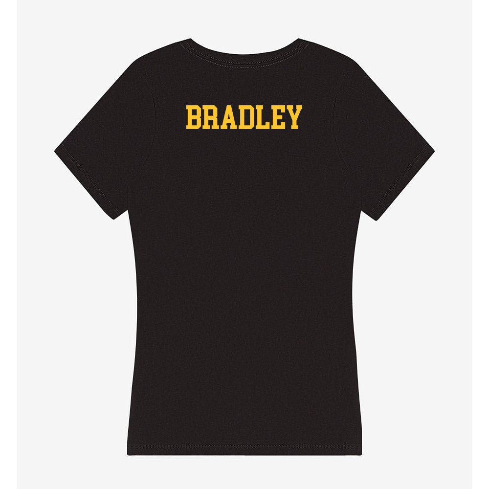 PLU - NCAA Women's Swimming & Diving : Brooke Bradley - Women's V-Neck T-Shirt-1