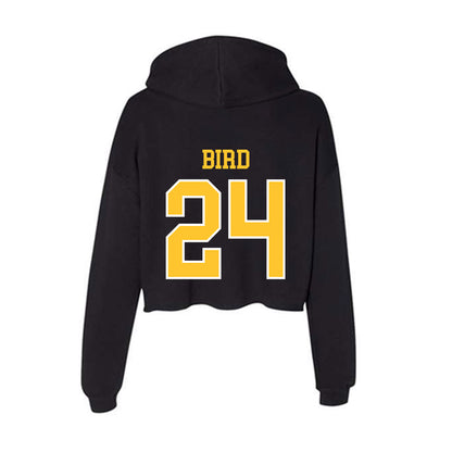 PLU - NCAA Football : Garrett Bird - Women's Crop Fleece Hoodie-1