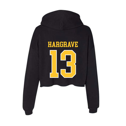 PLU - NCAA Softball : Mila Hargrave - Women's Crop Fleece Hoodie-1