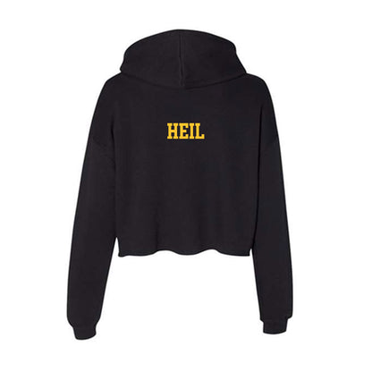 PLU - NCAA Women's Rowing : Riah Heil - Women's Crop Fleece Hoodie-1