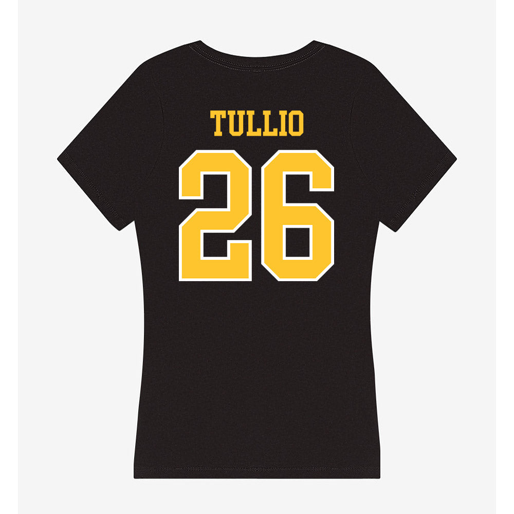 PLU - NCAA Men's Soccer : Drew Tullio - Women's V-Neck T-Shirt-1