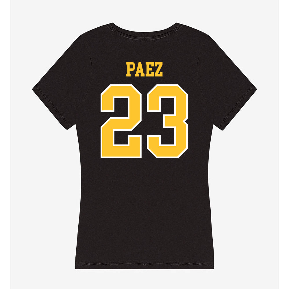 PLU - NCAA Football : Jaiden Paez - Women's V-Neck T-Shirt-1
