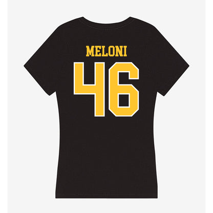 PLU - NCAA Men's Soccer : Daniele Meloni - Women's V-Neck T-Shirt-1