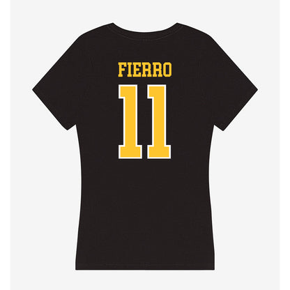 PLU - NCAA Softball : Alyssa Fierro - Women's V-Neck T-Shirt-1